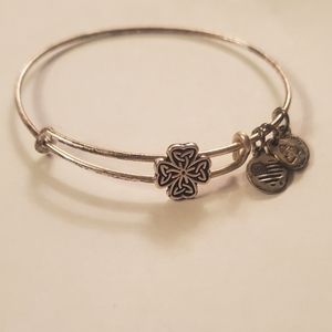 Alex and Ani Clover Bangle Bracelet